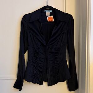 Vintage y2k Marciano Silk Blouse